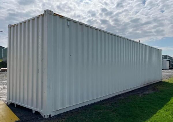 40ft High Cube Side Open Storage Shipping Container w/4 Side Doors - Image 4