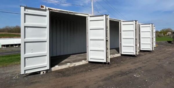 40ft High Cube Side Open Storage Shipping Container w/4 Side Doors - Image 2